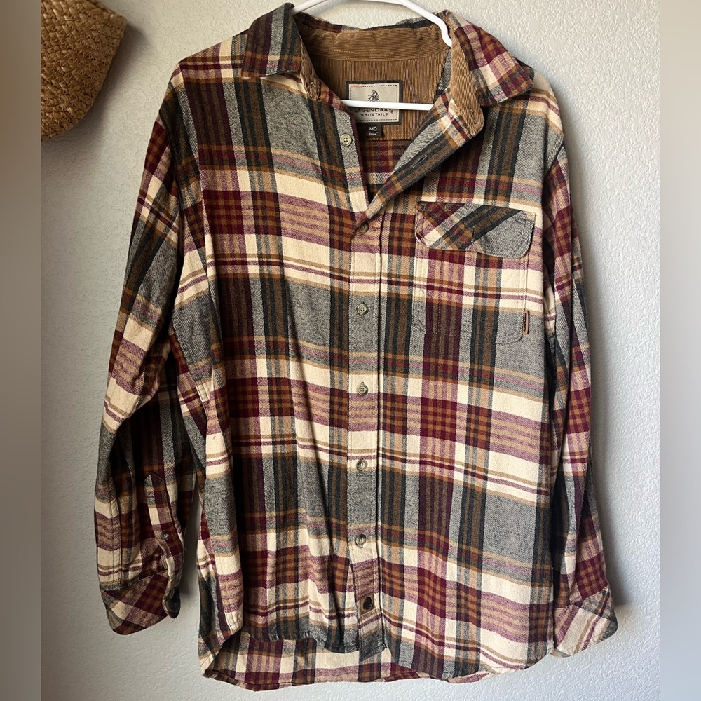 Legendary Whitetails Buck Camp Flannel Button Down